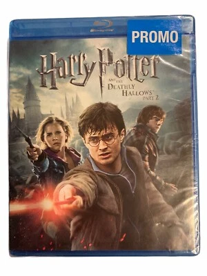 Harry Potter and The Deathly Hallows Part 2 RARE Promo Bluray Movie New Sealed - Image 1 of 2