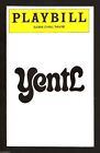 Tovah Feldshuh "YENTL" Isaac Bashevis Singer / Hy Anzell 1975 Opening Playbill