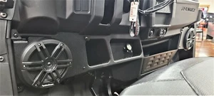 2018 - 2024 Polaris Ranger XP 1000 / 1000 Dash Speaker Mounts - No Modifications - Picture 1 of 6