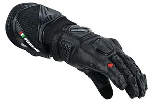 BI ESSE Motorradhandschuhe Rennstrecke Leder Profi für mit Protektoren - Bild 1 von 3