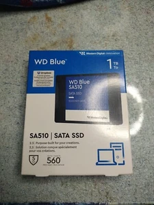 WD Blue 1TB, 2.5 inch Internal SSD - WDS100T3B0A NEW OPEN BOX  - Picture 1 of 4