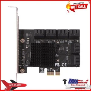 SA3112J PCIE Adapter 12 Port 6Gbps PCI-Express X1 SATA 3.0 Expansion Card - Afbeelding 1 van 12