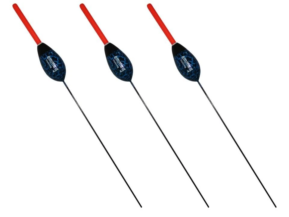 EMMOFISHING Posen Set 3 Stück Balsaholzpose Stipppose Knicklicht EMMO Nachtangeln Angelpose