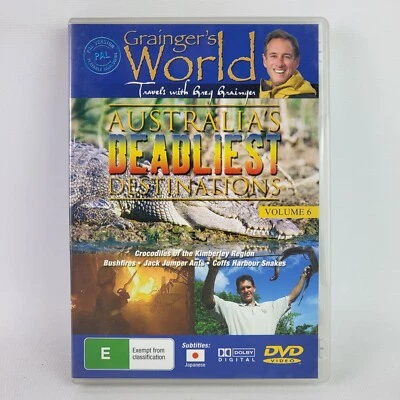 Grainger's World Australia's Deadliest Destinations Volume 6 - DVD -Free Postage - Image 1 of 3