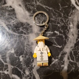 Lego The Ninjago Movie Master Wu Keychain #5004915 - 2" - Picture 1 of 2