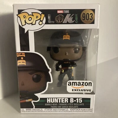 Funko Pop! Hunter B-15 #903 Loki Amazon Exclusive Marvel MCU Disney + - Image 1 of 4