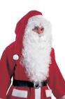 XXL Nikolausbart Weihnachtsmann Bart Santa X-Mas Nikolaus Kostüm Zubehör weiß