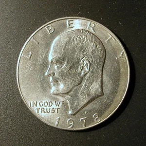 1978-D Eisenhower Dollar - EXTRA-FINE++ - Picture 1 of 2