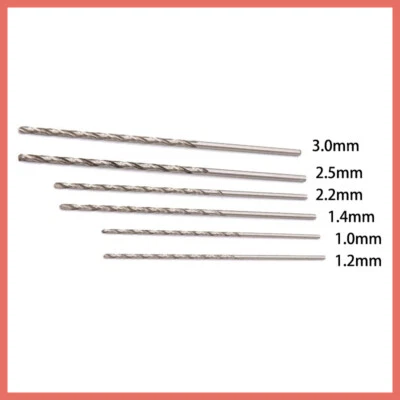 Spiralbohrer Metallbohrer extra lang DIN 1869 HSS-G 1,0 - 3,0 mm lange Bohrer - Bild 1 von 4