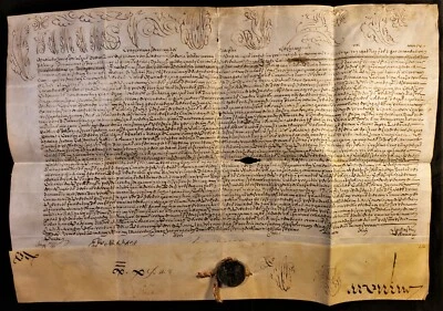 POPE CLEMENT XII BULL Letter to G. Antonio Lotti Signed by Cardinal Caraffa 1737 - Image 1 of 4