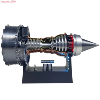 TR900 1:25 Scale Turbofan Model 3D Printing Simulated Jet Plane Turbojet Engine - Image 1 of 4