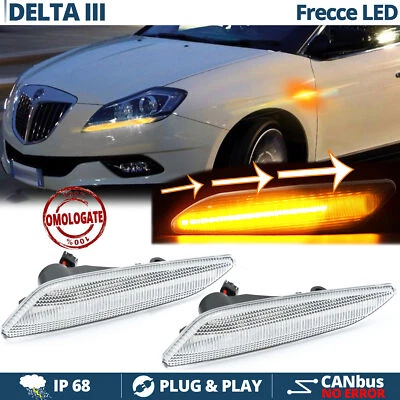 Frecce LED Sequenziali per Lancia DELTA 3 DINAMICHE Laterali CANbus Omologate - Immagine 1 di 4