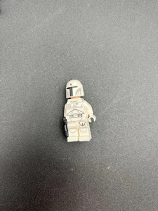 Lego Boba Fett Minifigure - White, Detailed Pattern #sw0631 Star Wars - Picture 1 of 1