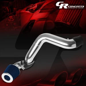 FOR 09-10 DODGE CHARGER/CHALLENGER ALUMINUM COLD AIR INTAKE SYSTEM+BLUE FILTER - Picture 1 of 6