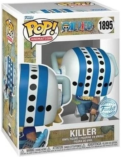One Piece Killer (Exclusivo) POP Animación #1895 Figura De Vinilo FUNKO - Imagen 1 de 1
