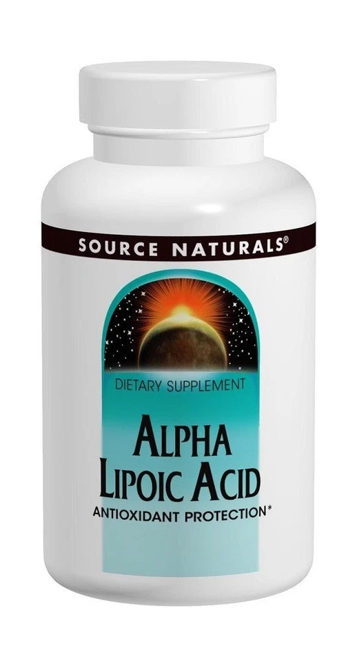 Source Naturals, Inc. Ácido alfa lipoico 100 mg 60 comprimidos Foto 1 de 1