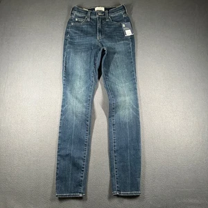 Universal Thread High Rise Skinny Jeans Damen 2R Dark Denim Blue Jeans Neu mit Etikett - Bild 1 von 14