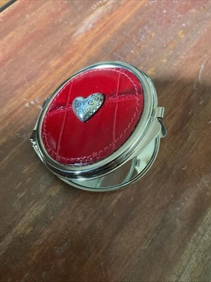 Brighton Love Beat HEART Dual Sided  Mirror Compact NWT - Image 1 of 4