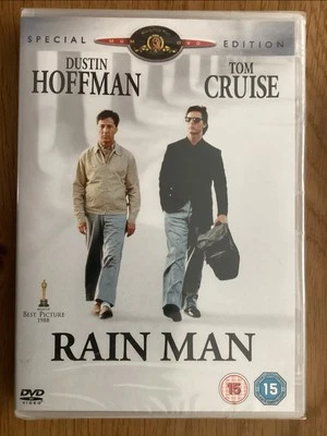 Rain Man DVD 1988 Dustin Hoffman Tom Cruise UK 2009 Special Edition R2 NewSealed - Image 1 of 2