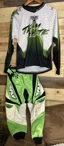 VTG Team Arctic Cat MotoX Racing Long Sleeve Jersey W/ FLY PANTS Youth L 14-16 - Picture 1 of 18