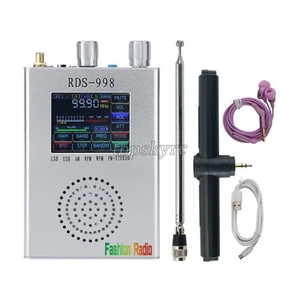 HAMGEEK RDS-998 Odbiornik radiowy FM MW LW SW SSB USB LSB BFO f/Ham Radio tp1 - Zdjęcie 1 z 7