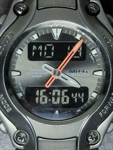 CASIO G-SHOCK MRG-130T Titanium Quartz Analog Watch with Manual, 19.5cm Band - Picture 1 of 13