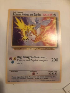 Articuno, Moltres, and Zapdos (Warner Bros. Promo) Jumbo Cards Regular - Picture 1 of 10