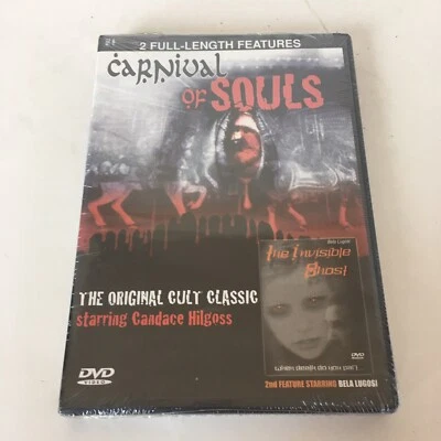 Carnival Of Souls/The Invisible Ghost DVD 1962 Horror Brand New and Sealed - Image 1 of 3