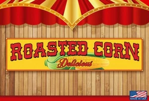 18" x 72" - Roasted Corn Banner - Picture 1 of 2
