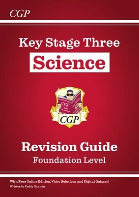 KS3 Science Study Guide with Answer Foundation Level Years 7-9 CGP - Image 1 of 4