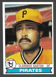 1979 Clarence Gaston Pittsburgh Pirates #208 Topps #208 ex como nuevo + A - Imagen 1 de 2