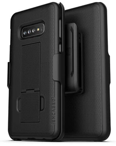 Encased For Samsung Galaxy S10 Plus Belt Clip Case Holster Holder Black - Picture 1 of 6