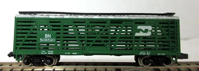 Burlington Northern Livestock Car BN 508590 Model Power 3441 N Scale - Image 1 of 4