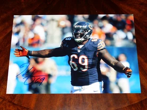 HENRY MELTON CHICAGO BEARS SIGNED 12X18 PHOTO!!! - Picture 1 of 1