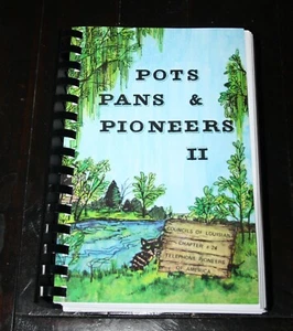 POTS, PANS & PIONEERS Vol II Telephone Pioneers America Louisiana COOKBOOK NEW - Imagen 1 de 1