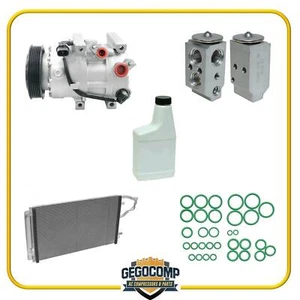 AC Compressor & Condenser Kit Fits Hyundai Sonata 2011 OEM VS16 KTC8317 - Picture 1 of 9