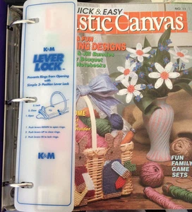 Lot of Plastic Canvas Magazines - 33 Magazines Incl. Binder & Magazine Holders - Picture 1 of 10