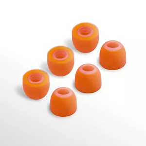 MandarinES - Symbio W - Hybrid IEM Eartips - Silicone + Memory Foam - M, M, M - Zdjęcie 1 z 4