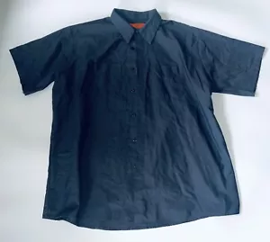 Mens SUCKER PUNCH SALLYS work shirt Charcoal Grey RARE Old School Choppers - Picture 1 of 5
