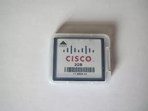 Flash compact Cisco 1900 2900 3900 3925 3945 MEM-CF-2 Go ASA5580 ASA5500-CF-2 Go - Photo 1/1