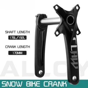 170mm Snow Bike Crankset 104BCD BB100/120mm Fat Bike Crank Arm Bottom Bracket - Picture 1 of 21
