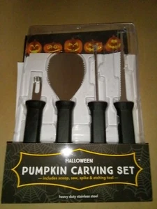 Professional Heavy duty Stainless steel Pumpkin carving kit - Picture 1 of 4