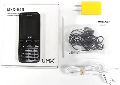 UMX MXC-540 - Black and Silver ( Alltel ) Very Rare Cellular Phone - Boxed - Image 1 of 3