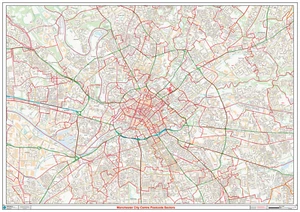 Manchester City Centre Postcode Sectors, City of Manchester Sector Postcodes - Picture 1 of 6