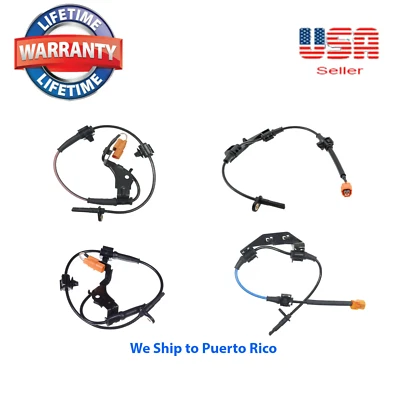 SET4 Sensor de velocidad de rueda ABS delantero-trasero izquierdo y derecho abetos: Honda CR-V 2002-2006 Foto 1 de 4