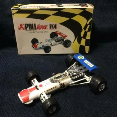 1/32 Scale POLITOYS Honda Formula Uno #4 FK4 F1 Racing Car Italy Toys - Image 1 of 4