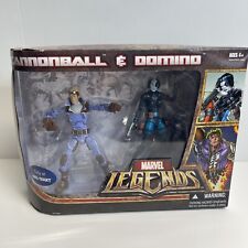 2007 Hasbro Marvel Legends CANNONBALL & DOMINO 6    Figure Set  X-Force  Walmart