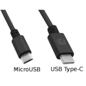 USB-C Type-C to Micro USB 3.0 Male Data Sync Fast Transfer OTG & Charging Cable - Zdjęcie 1 z 2