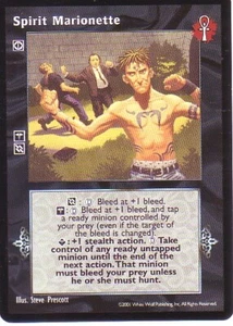 Spirit Marionette VTES CCG Mixed - choose your version - Picture 1 of 3
