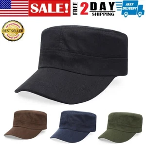 Adjustable BDU Fitted Army Cadet Military Cap Hat Patrol Castro Combat Hunting - Picture 1 of 19